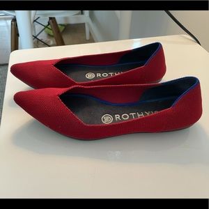 Rothy’s The Point Chili Red 6